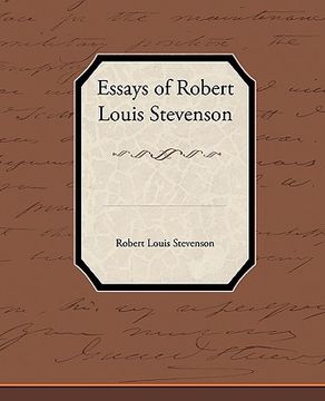 portada essays of robert louis stevenson (in English)