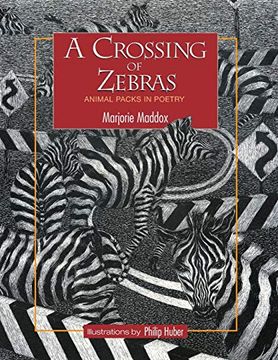 portada A Crossing of Zebras: Animal Packs in Poetry (en Inglés)