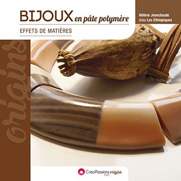 portada Bijoux en Pâte Polymère Effets de Matière (2e Édition)