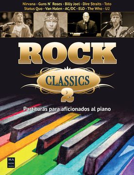 portada Rock Classics 2: Partituras Para Aficionados Al Piano (in Spanish)