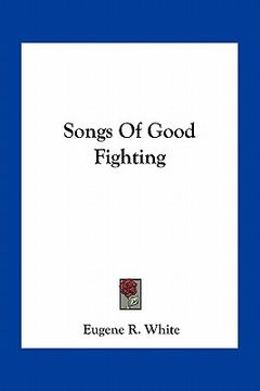 portada songs of good fighting (en Inglés)