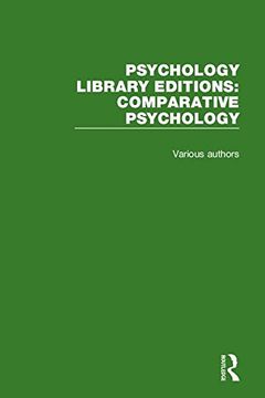 portada Psychology Library Editions: Comparative Psychology (en Inglés)