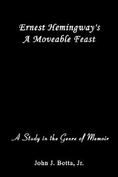 portada ernest hemingway's a moveable feast: a study in the genre of memoir (en Inglés)
