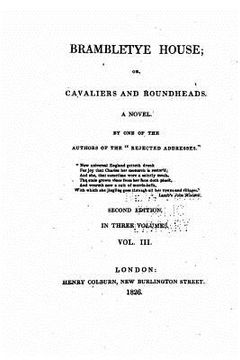 portada Brambletye house, or, Cavaliers and roundheads, a novel - Vol. III