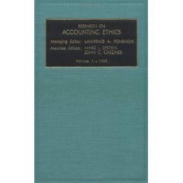 portada research on accounting ethics (en Inglés)