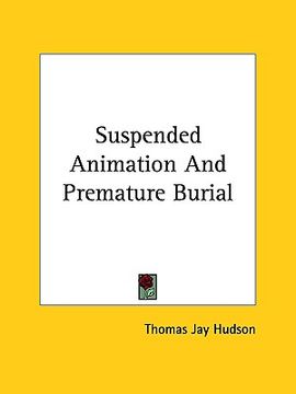 portada suspended animation and premature burial