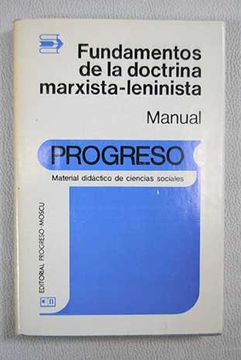 Libro Fundamentos De La Doctrina Marxista-leninista De Varios Autores ...