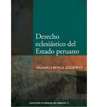 portada Derecho Eclesiástico del Estado Peruano (in Spanish)