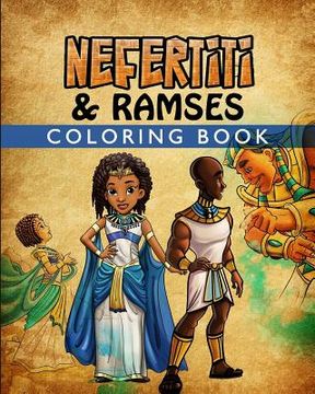 portada Nefertiti & Ramses: Coloring Book (en Inglés)