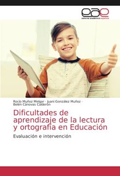 portada Dificultades de Aprendizaje de la Lectura y Ortografía en Educación: Evaluación e Intervención