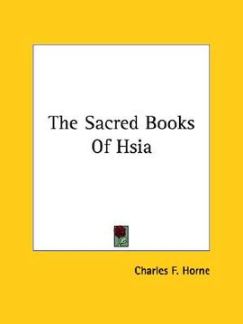 portada the sacred books of hsia (en Inglés)