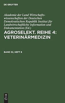 portada Agroselekt. Reihe 4: Veterinärmedizin (in German)