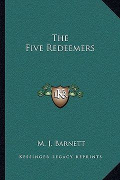 portada the five redeemers (in English)