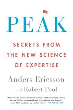portada Peak: Secrets from the New Science of Expertise (en Inglés)