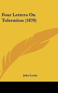 portada four letters on toleration (1870) (en Inglés)