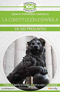 portada La Constitución Española en 100 Preguntas (100 Preguntas Esenciales) (in Spanish)