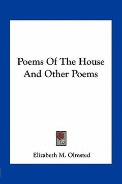 portada poems of the house and other poems (en Inglés)