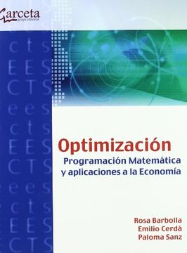 portada Optimizacion-Programacion Matematica y Aplic. A Economia