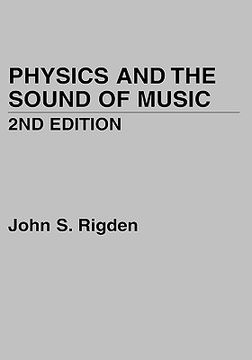 portada physics and the sound of music (en Inglés)