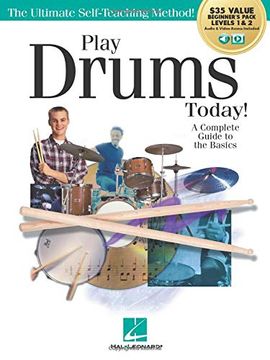 portada Play Drums Today! All-In-One Beginner's Pack: Includes Book 1, Book 2, Audio & Video (en Inglés)