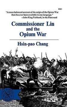 portada commissioner lin and the opium war (en Inglés)