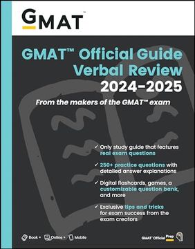 portada Gmat Official Guide Verbal Review 2024-2025: Book + Online Question Bank (en Inglés)