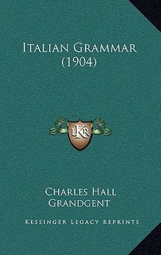 portada italian grammar (1904) (en Inglés)