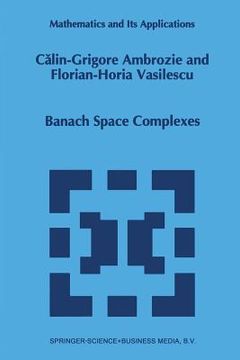 portada Banach Space Complexes (en Inglés)