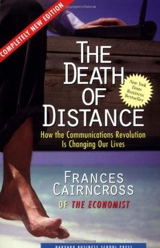 portada The Death of Distance: How the Communications Revolution is Changing our Lives (libro en Inglés)