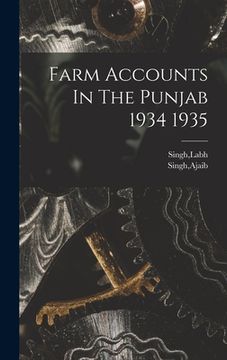 portada Farm Accounts In The Punjab 1934 1935