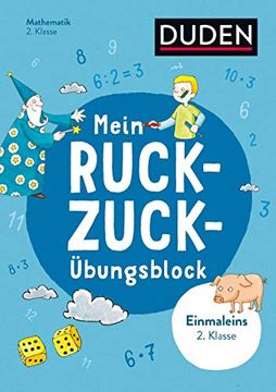 portada Mein Ruckzuck-Übungsblock Einmaleins 2. Klasse: Bis 100 (en Alemán)