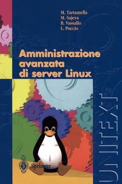 portada Amministrazione Avanzata Di Server Linux (en Italiano)