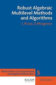 portada Robust Algebraic Multilevel Methods and Algorithms 