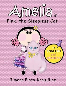 portada amelia in pink, the sleepless cat (en Inglés)