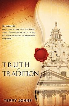portada truth or tradition (en Inglés)