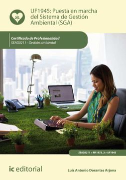 portada Puesta en Marcha del Sistema de Gestión Ambiental (Sga). Seag0211 - Gestión Ambiental (in Spanish)
