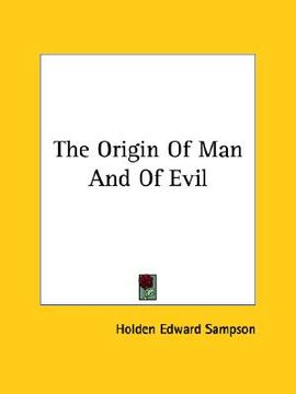 portada the origin of man and of evil (en Inglés)