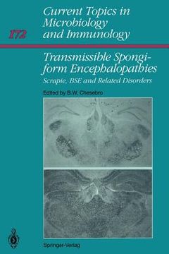 portada transmissible spongiform encephalopathies:: scrapie, bse and related human disorders