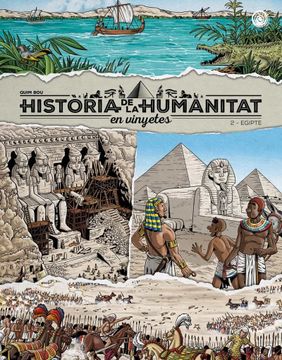 portada Història de la Humanitat en Vinyetes Vol. 2. Egipte [Próxima Aparición] (en Catalá)