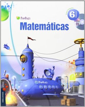 portada Matematicas 6º Primaria (Tres trimestres) (Pixeplis)