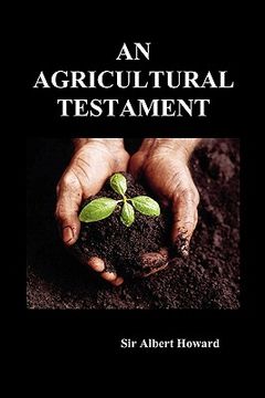 portada an agricultural testament (en Inglés)