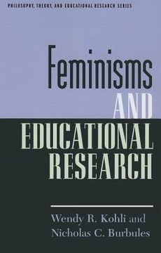portada Feminisms and Educational Research (in English)