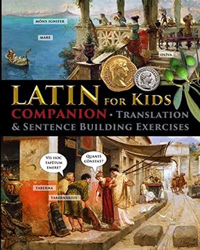 portada Latin for Kids - Companion: Translation and Sentence Building Exercises (en Inglés)