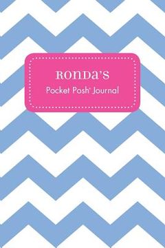portada Ronda's Pocket Posh Journal, Chevron (en Inglés)