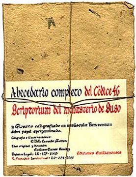 portada abecedario completo del codice 46 (in Spanish)