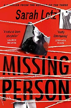 portada Missing Person: 'I can Feel Sorry Sometimes When a Books Ends. Missing Person was one of Those Books'- Stephen King (en Inglés)