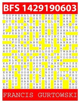 portada Bfs 1429190603: A BFS Puzzle (en Inglés)