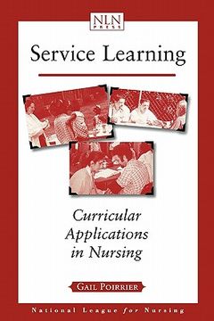 portada service learning: curricular applications in nursing (en Inglés)