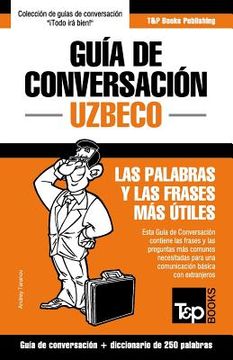 portada Guía de Conversación Español-Uzbeco y mini diccionario de 250 palabras