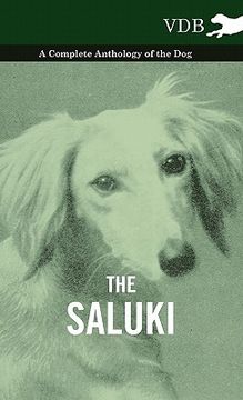 portada the saluki - a complete anthology of the dog (en Inglés)